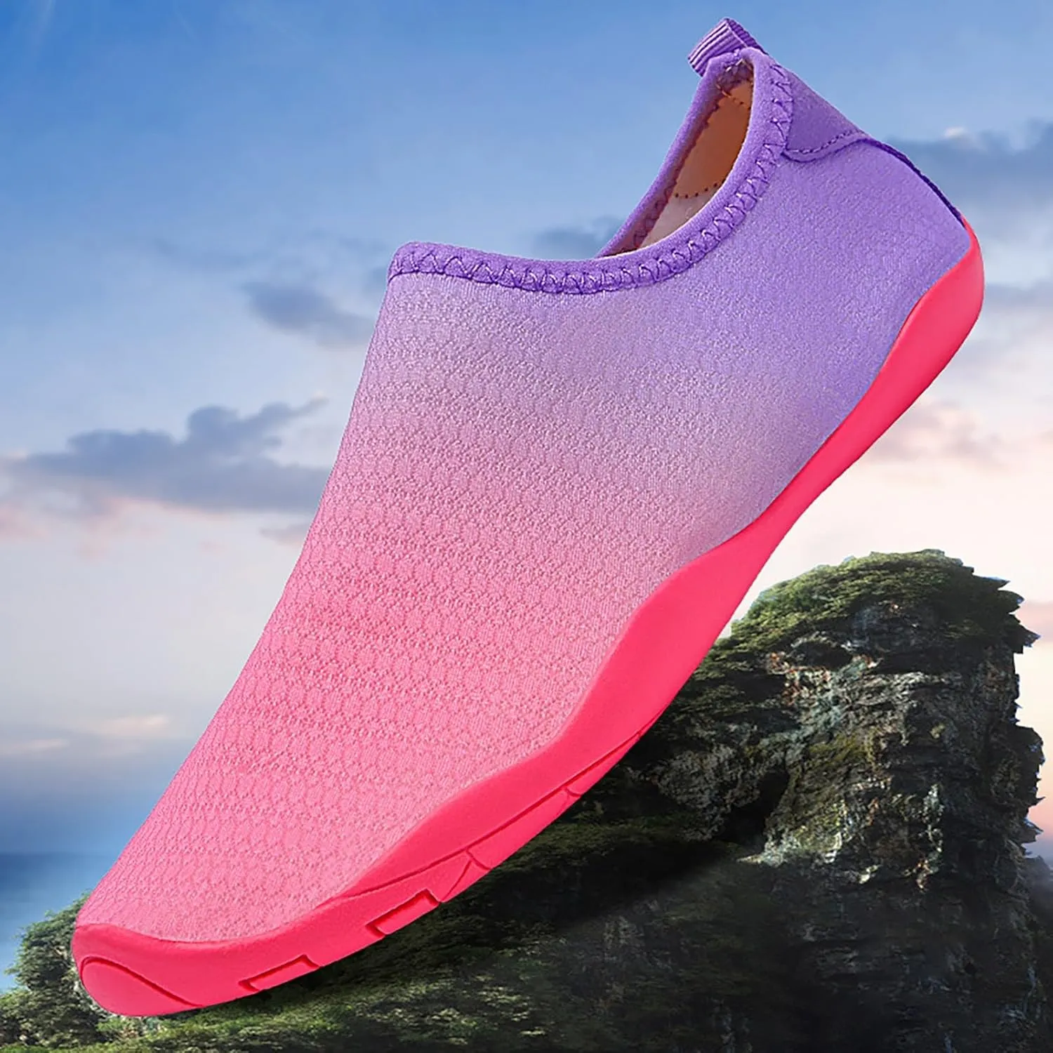 Aqua Shoes for Women Men Quick Dry Barefoot Beach Swim Pool Surf Yoga Hiking Kayaking Lightweight Non Slip Water Sports Breathable
