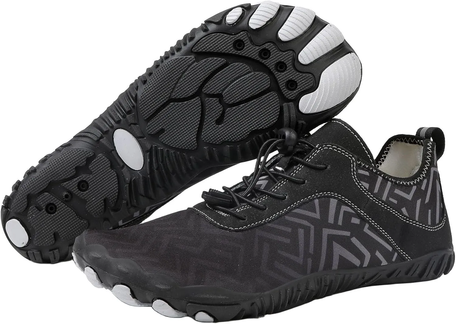 Barefoot Shoes for Women Men Athletic Non Slip Hiking Shoes Lightweight Breathable Quick Dry Water Shoes Unisex Wide Toe Box Sneakers for Swimming Running Riding Surfing Climbing Camping Kayaking