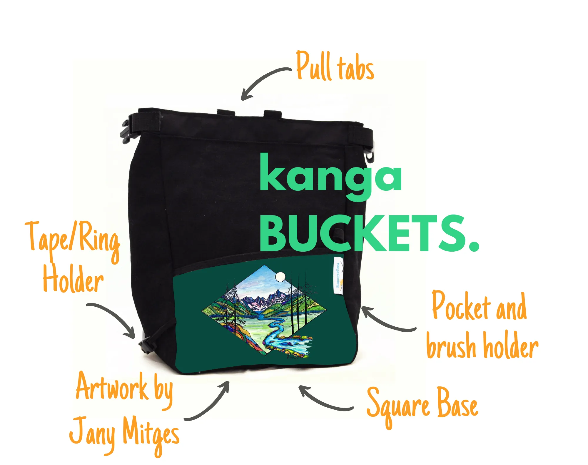 Eco Conscious Bouldering Bucket -   Jany Mitges