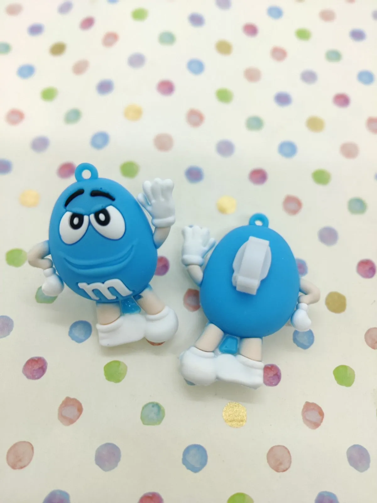 M&M'S SHOE CHARMS - BLUE