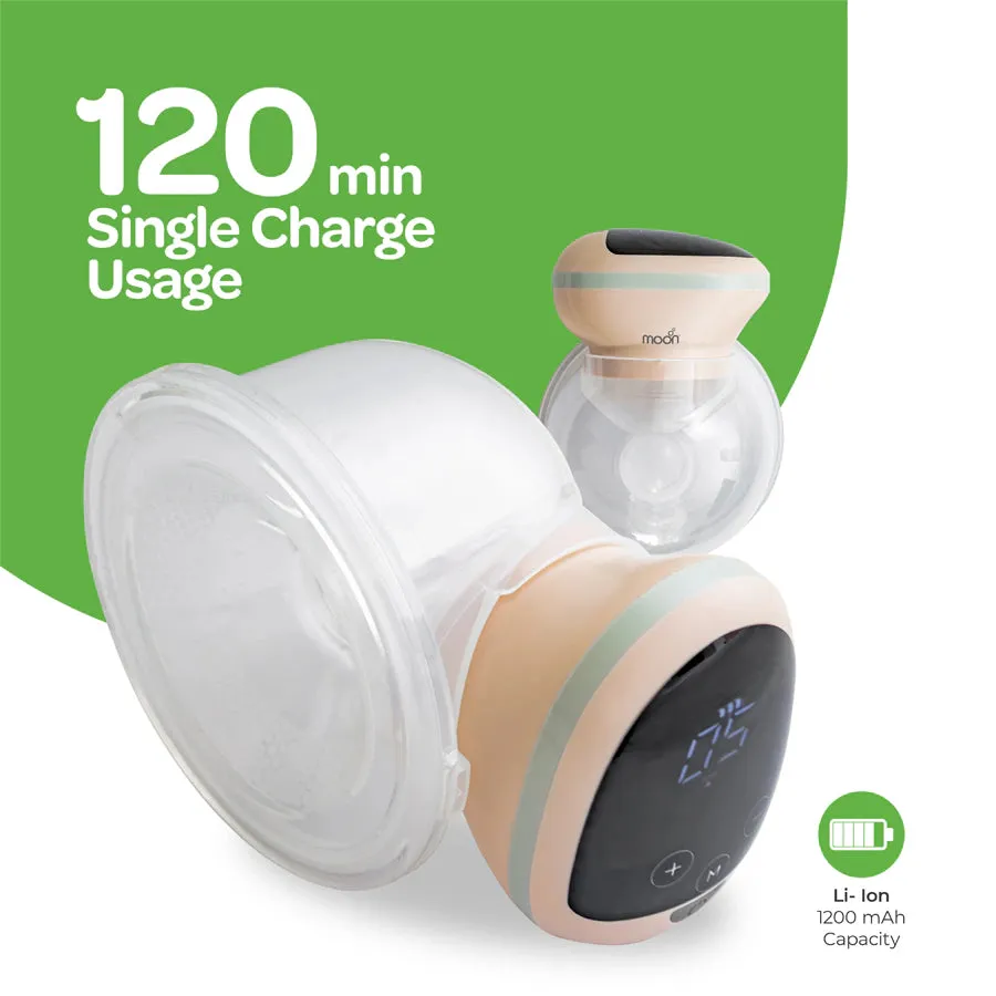 Moon Wearable Hands Free Breast Pump 210ml