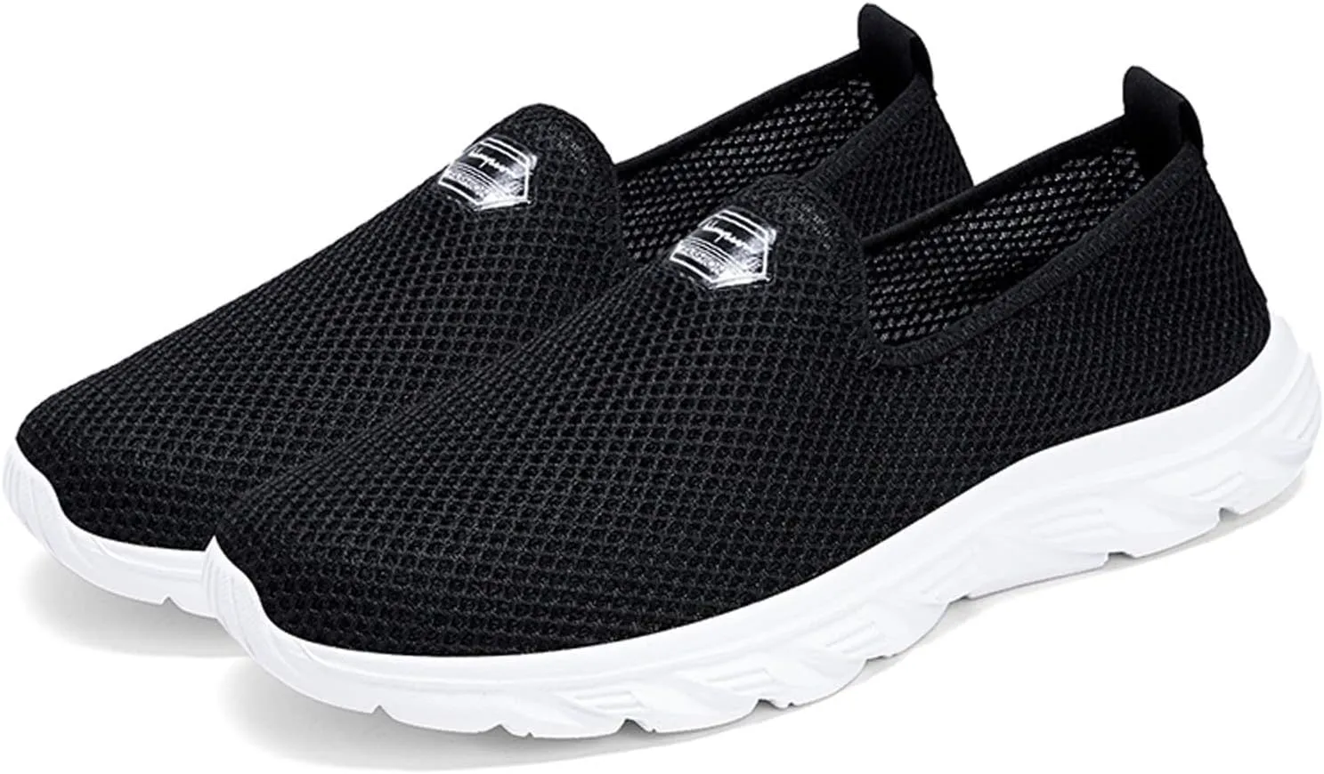 Non Slip Work Shoes Women Mesh Casual Work Shoes Dress Sneakers Men's Athletic Sneakers Lightweight Breathable Basketball Shoe Loafers Dress Shoe
