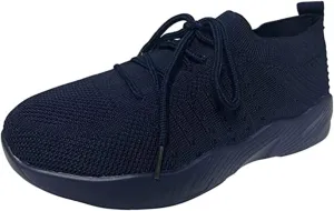 Womens Mens Walking Sneakers Casual Sports Tennis Shoes,Non Slip Wide Width Athletic Shoes Summer Outdoor Light Breathable Mesh Sneakers for Gym Jogging Running